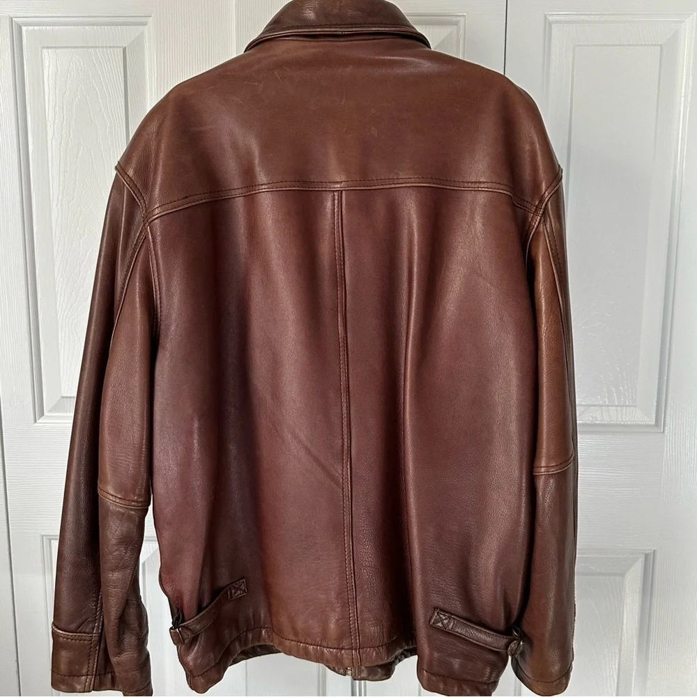 Colebrook Co Vintage Leather Jacket
